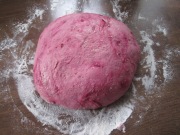since it is quite softy and sticky, shaping it required gentle handling and lots of flour